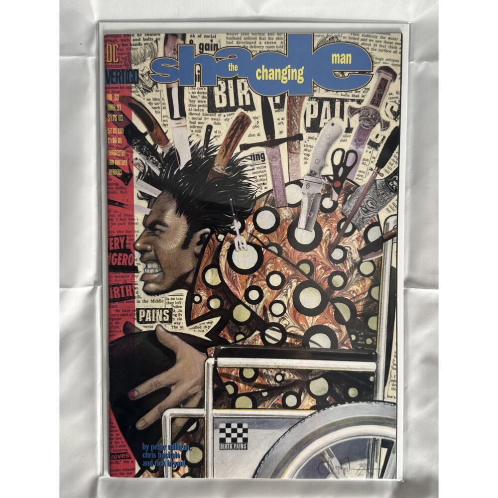 Shade, the Changing Man #33 (1990 Series) DC/Vertigo Comics VF/NM